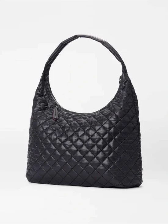 EUC MZ WALLACE Black Large Metro Shoulder Bag - Picture 5 of 11